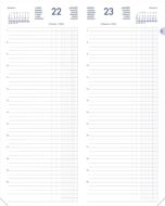 Agenda Journalier 2024 - Recettes et Dépenses - 140 x 350 mm : LECAS pages
