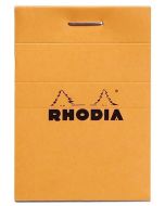 Bloc-Notes quadrillé - 52 x 75 mm A8 : RHODIA N°10 Couverture Orange Visuel