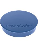 Photo Lot de 10 Aimants ronds Discofix - 30 mm - Bleu foncé : MAGNETOPLAN 1664214