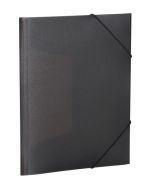 Chemise à élastiques A3 en PP translucide - Noir HERMA photo