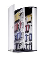 Photo DURABLE KEY BOX 48 : Armoire pour 48 clés ouvert