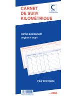 Suivi kilométrique des véhicules : Carnet autocopiant dupli ELVE 2094 