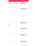 ELVE Blocs BRASSERIE 220 x 96 mm - 2206