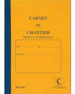 ELVE 2440 : Carnet de chantier - Bimensuel /15 jours (Gestion du personnel)