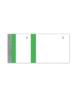 BLOCS VENDEUR Carnet de 100 tickets - Vert  Elve 248