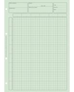 Bloc d'Audit comptable VERT  : Matrice pour contrôle interne Feuille de travail ELVE 2673