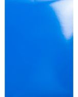Lot de 100 couvertures pour reliure - Bristol laqué - Bleu EXACOMPTA Chromolux Image