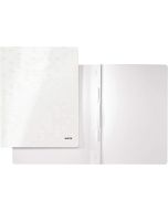 Photo Chemise à lamelles en PP - Blanc perle : LEITZ 3001-00-01