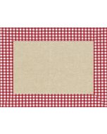 COGIR :  Lot de  500 sets de table - Lin Vichy 314284