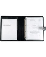 Serviette-classeur A4 en simili-cuir noir ALASSIO 31514 photo