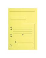 Chemises rigides imprimées Jaune 334005E Exacompta