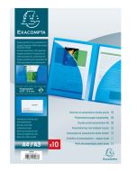 3967E EXACOMPTA : Chemise souple de présentation - Cristal