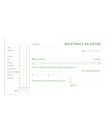 EXACOMPTA 43E Carnet autocopiant Tripli - Quittance de loyer trace