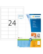 Étiquettes adhésives blanches - Multi-usages 4614 Herma