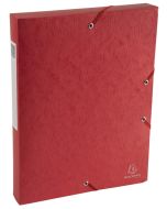 Boîte de classement Scotten - Dos 40 mm - Rouge EXACOMPTA Photo