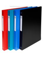 Exacompta 51290E : Classeur rigide Assortiment - 4 anneaux