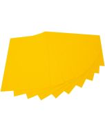 Feutrine de Bricolage - Jaune banane - 200 x 300 mm : FOLIA Lot de 10 Visuel