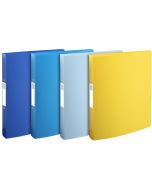 Classeur semi-rigide - 2 anneaux de 30 mm - Assortiment : EXACOMPTA Bee Blue image