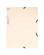 EXACOMPTA : Chemises Forever à élastiques - Sable 56986SE fermé