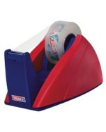 Dévidoir pour ruban adhésif de 19 mm x 33 m - Rouge/Bleu TESA Easy Cut