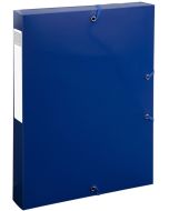 Boîte de classement - Dos 40 mm - Bleu Marine : EXACOMPTA Bee Blue image