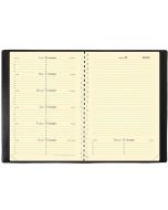 Agenda à spirale 2025 - 100 x 150 mm : QUO VADIS Note 15 S 680002Q intérieur