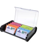 Boîte pour 400 cartes de Visites avec couvercle : EXACOMPTA image