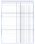 ELVE  : Registre 81041 - Journal de 4 colonnes sur 1 page - 297 x 210 mm