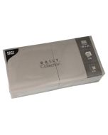 Photo Serviettes de table en papier - 330 x 330 mm - Gris PAP STAR