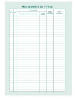 Registre Mouvements de Titres et Comptes d'ActionnairesLE DAUPHIN