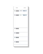 Exacompta 96207E Lot de  blocs BRASSERIE Autocopiant Dupli - 260 x 96 mm (Restaurant)