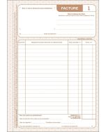 Exemple Facturier Auto-Entrepreneur 1242D Le Dauphin - 210 x 148 mm