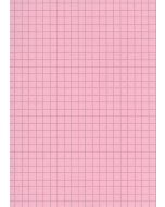 Fiches Bristol A4 - 297 x 210 mm - Rose quadrillé ELVE B29713R rose