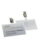 Lot de 25 Badges avec clip - 90 x 54 mm : DURABLE Visuel