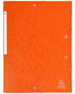 EXACOMPTA : Chemises à élastiques - Orange 17117H