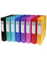 Boîte de classement Carte lustrée - Dos 60 mm - Assortiment EXACOMPTA Visuel