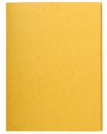 Chemise en carte lustrée à 3 rabats - Jaune : EXACOMPTA Image