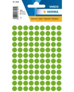 HERMA 1848 : Lot de 540 étiquettes adhésives rondes - 8,0 mm - Vert fluo