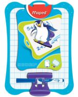 MAPED : Ardoise blanche double face et accessoires - 258500 4