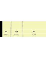 PASSE - PARTOUT Lot de 100 tickets - Jaune (Elve - Carnet de coupons 213) image