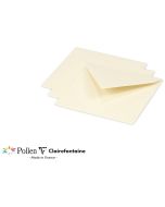 Photo Enveloppe POLLEN Ivoire Format  120 x 120 mm 12017C