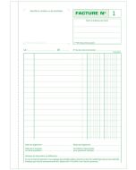 FACTURES Carnet autocopiant Dupli - 210 x 148 mm Facturier Exacompta 13278E