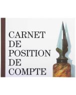 Photo Carnet de Position de compte - 160 x 195 mm EXACOMPTA Couverture