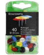 Photo Boite de 40 punaises - Assortiment EXACOMPTA Image