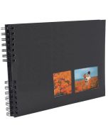 Photo Album photos à spirales - 320 x 220 mm - Noir EXACOMPTA Milano