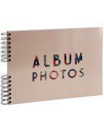 Photo Album photos à spirales - 320 x 220 mm - Rose EXACOMPTA Tropical Image