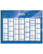 Calendrier de banque 2025 - 430 x 335 mm QUO VADIS