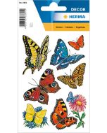 Photo Lot de 21 stickers en papier - Papillons - 3801