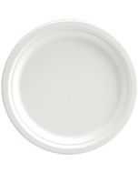 Assiette jetable en canne à sucre - Diamètre de 260 mm NATURE STAR Image
