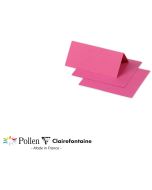 Photo POLLEN Porte-nom rose fuchsia 85 x 80 mm 75024C Clairefontaine